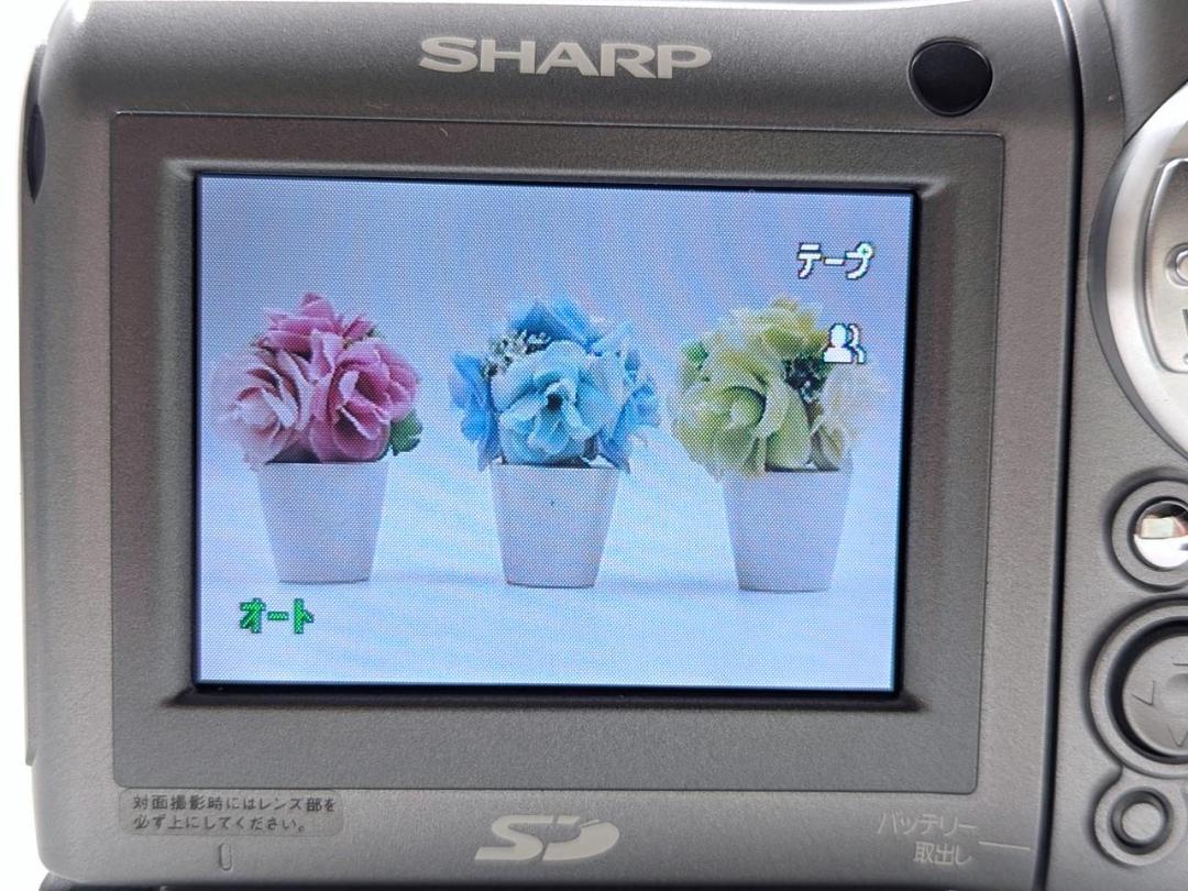 miniDVのダビングに！ SHARP ビデオカメラ VL-MG10 - メルカリ
