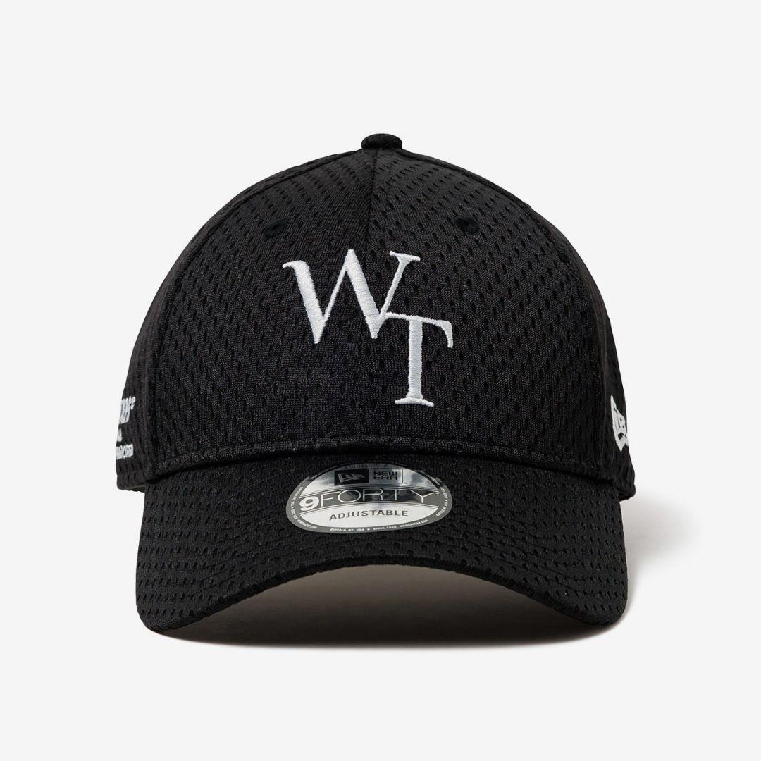 WTAPS 9Forty Cap Poly. Mesh. Newera ブラック