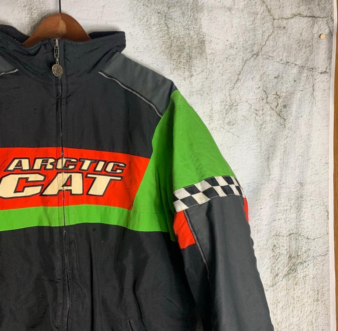 お買得】 ○ARCTIC CAT○レーシングジャケット 刺繍 シンサレート お買得】 ○ARCTIC CAT○レーシングジャケット 刺繍 シンサレート