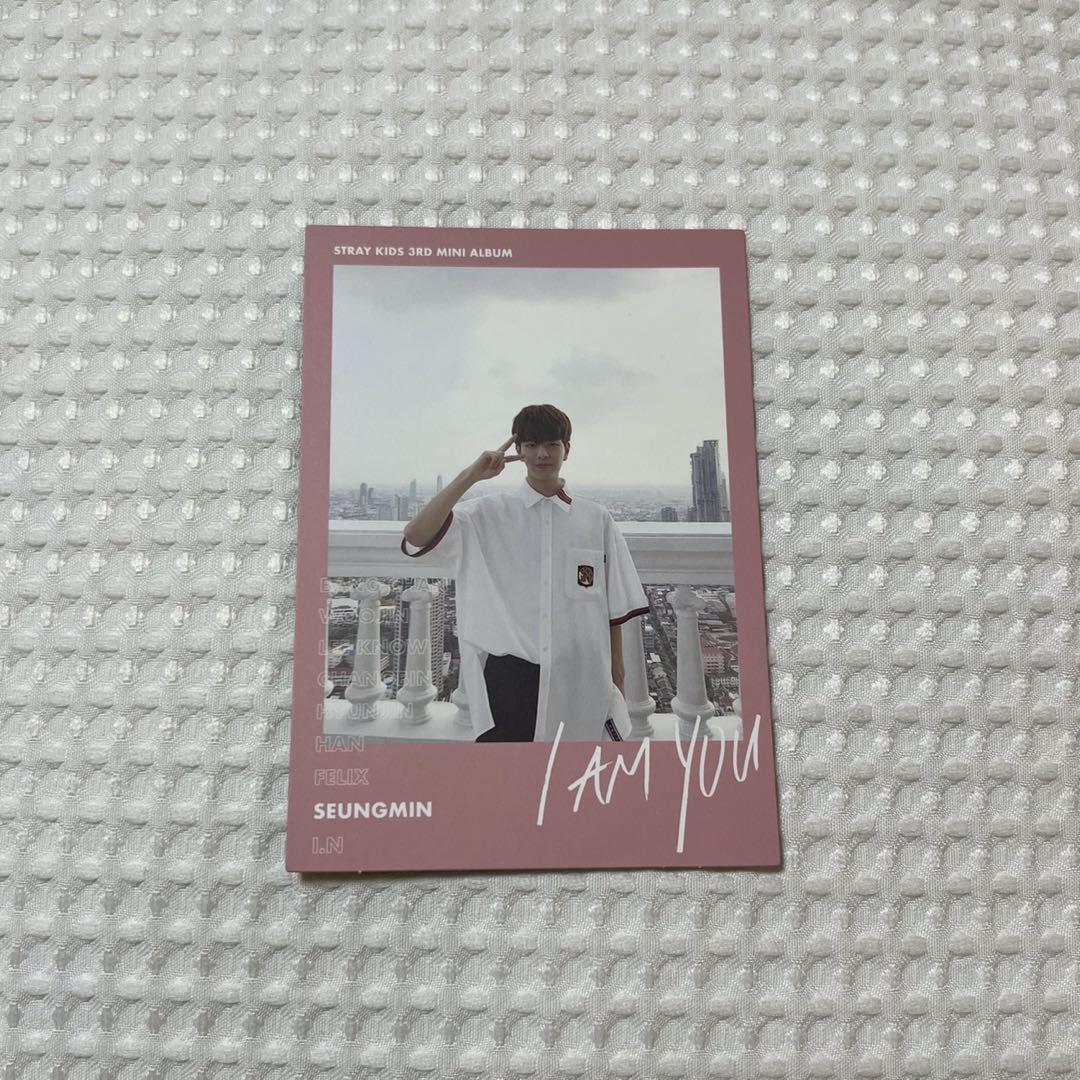 【逸品】 you am I strayKids スンミン メルカリ - トレカ タレントカード