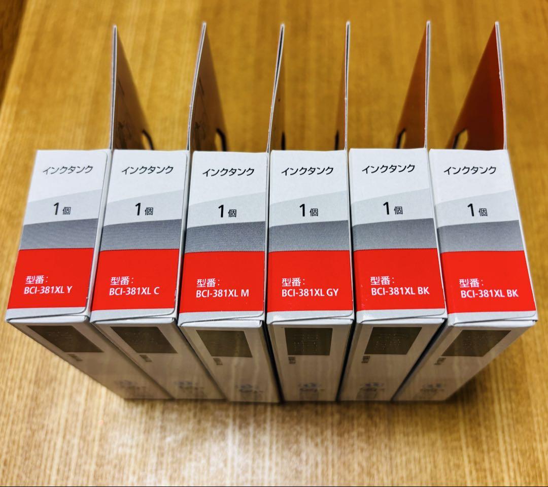 【未使用】PIXUS 381 XL 純正インクタンクセット