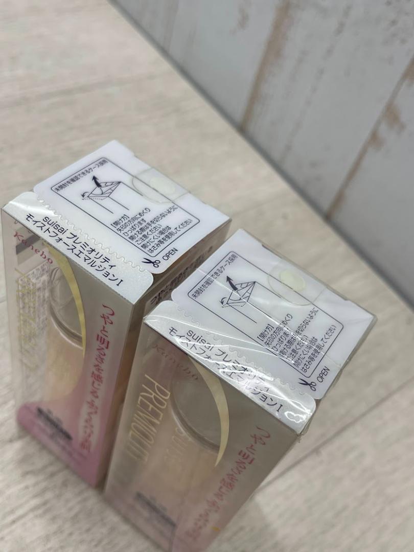 新品 カネボウ プレミオリティ suisai 化粧水 乳液 美容液 5点