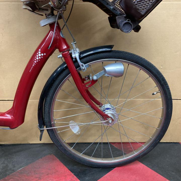 得価超激得 前子供乗せ自転車 BS Angelino レッド 3人乗り対応 WF2pg-m82501827698 定番高品質
