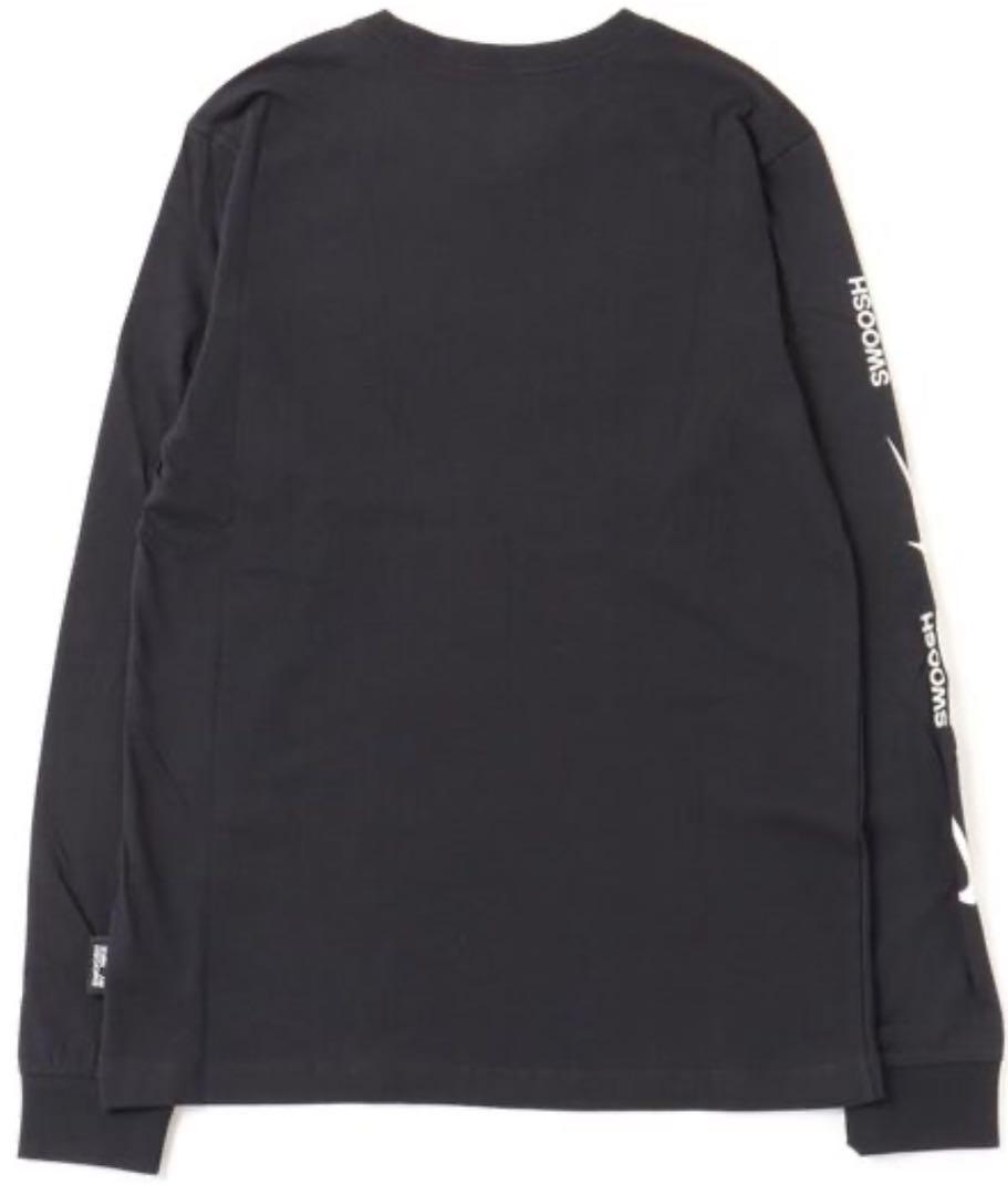 新品 ナイキ NIKE ロンT SWOOSH ブラック ホワイト 2点セット