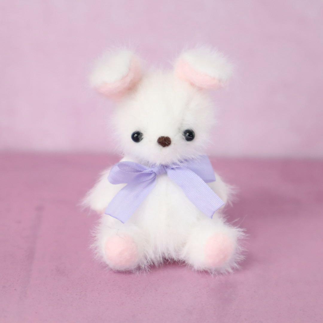 ハンドメイド・ミニチュアベア　ミニチュアテディベア　手作り　ぬいぐるみ　作家