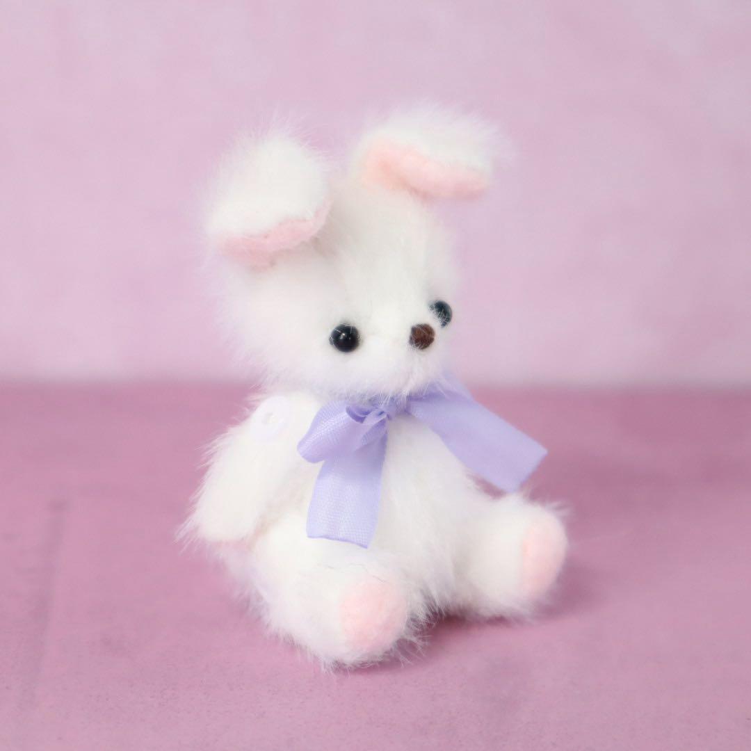 ハンドメイド・ミニチュアベア　ミニチュアテディベア　手作り　ぬいぐるみ　作家