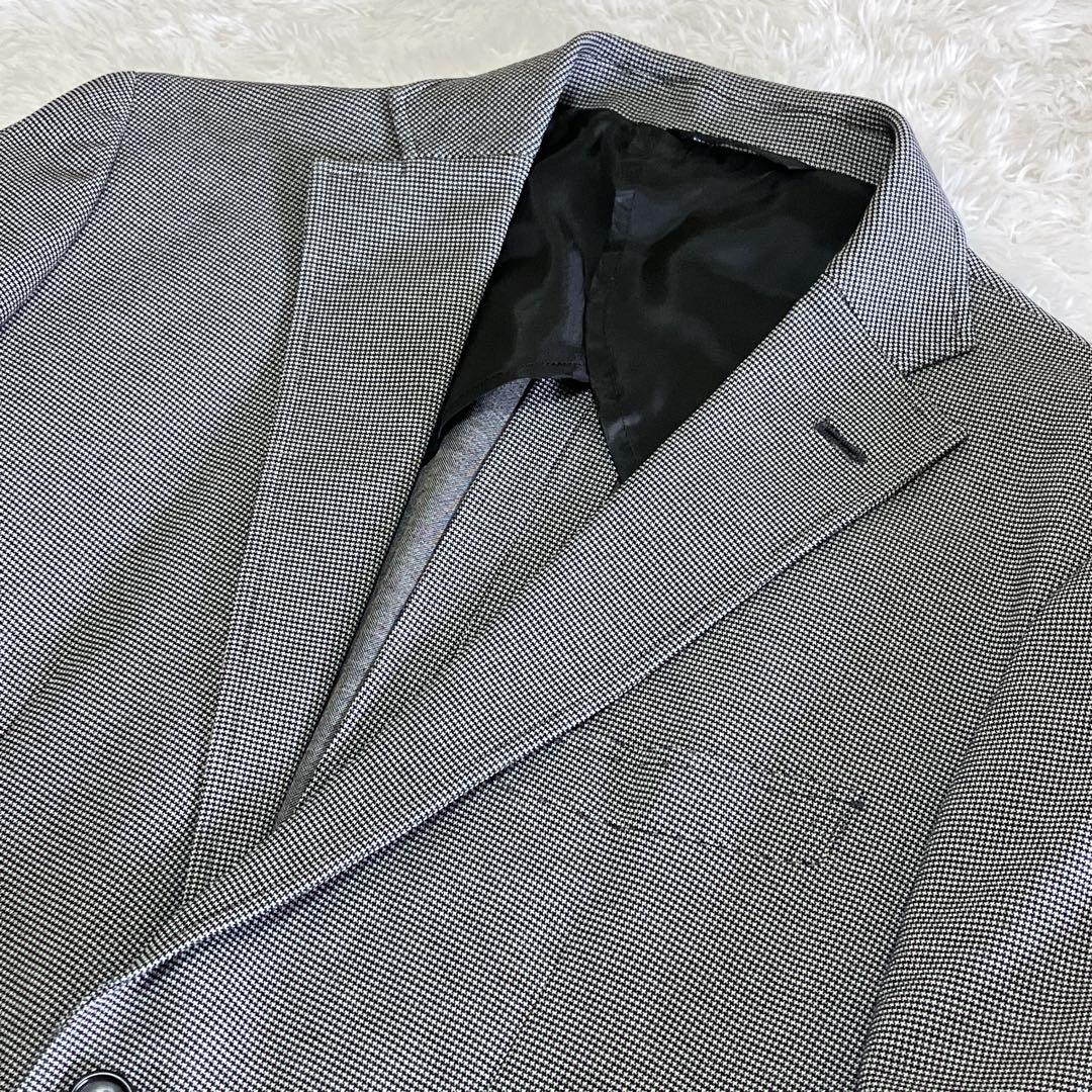 極美品 BEAMS テーラードジャケット 千鳥柄 シングル 2ボタン M