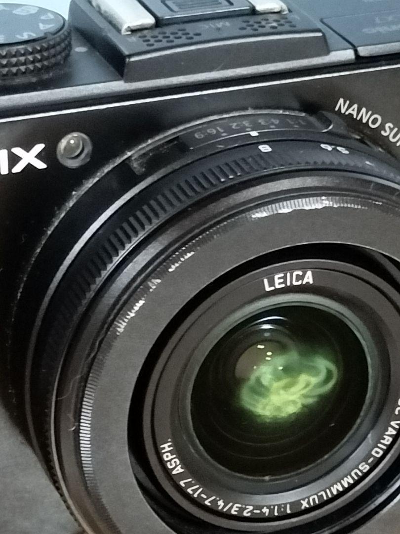 Panasonic LUMIX DMC-LX7 作動しますがジャンク品