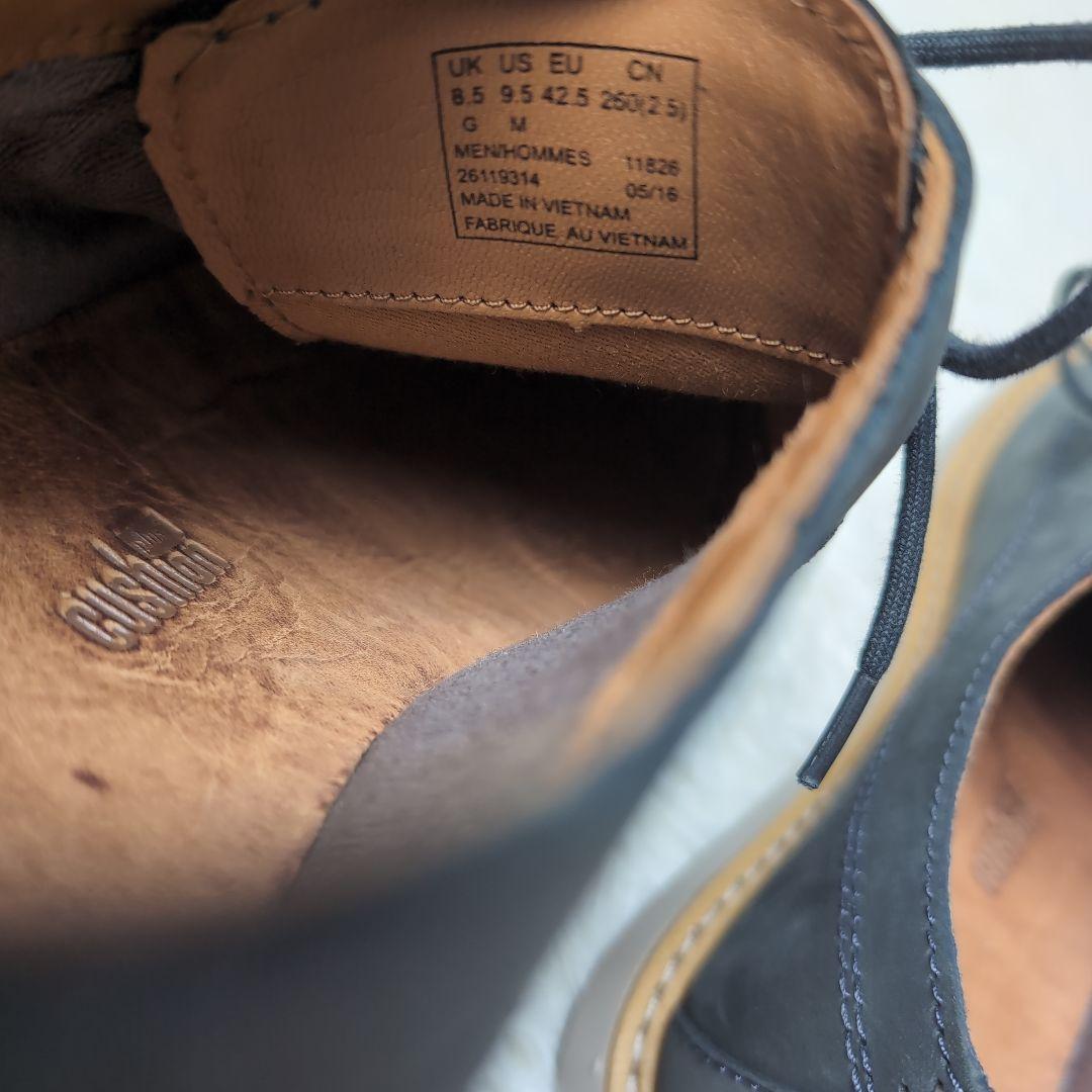 Clarks クラークス ドレス カジュアルシューズ ブルースエード