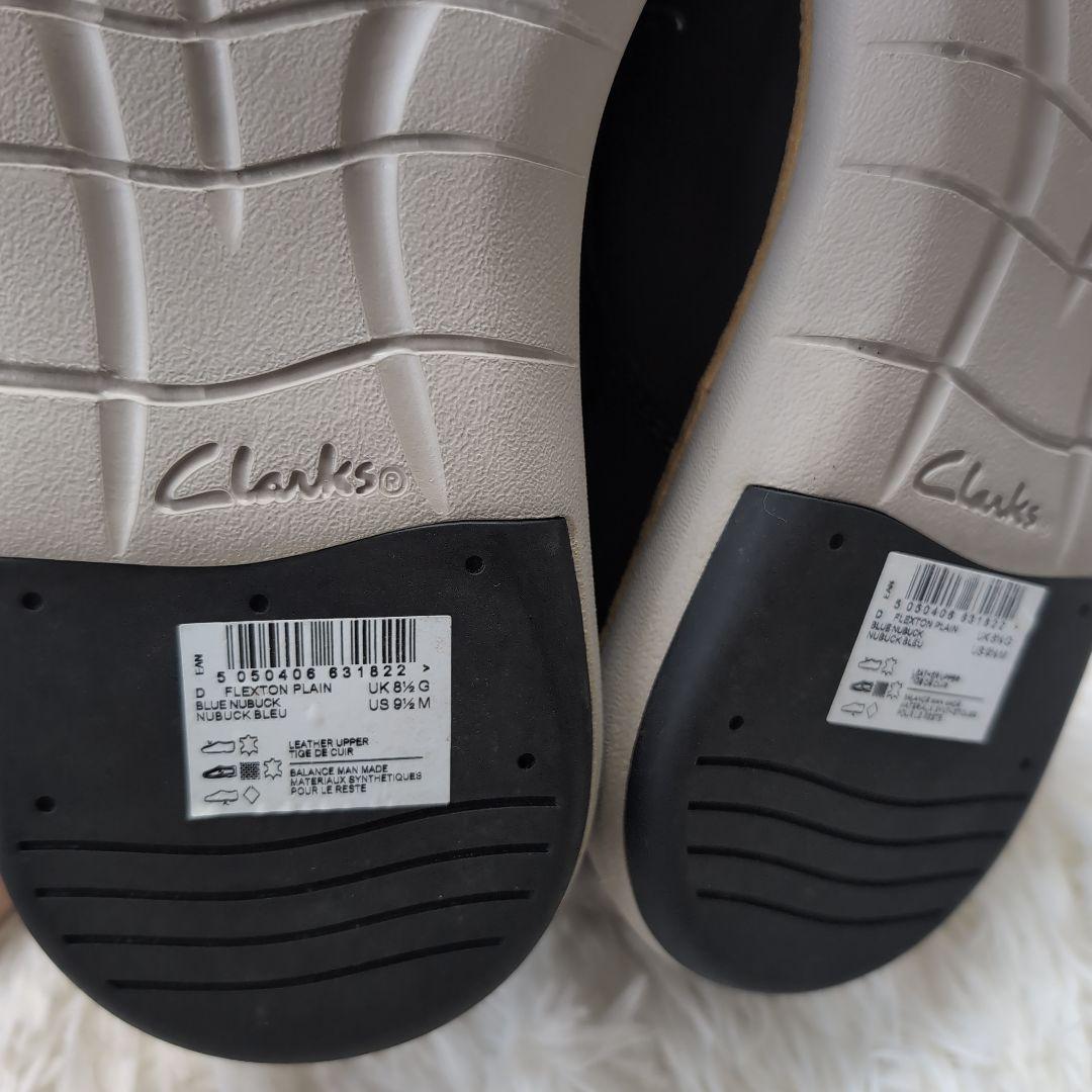 Clarks クラークス ドレス カジュアルシューズ ブルースエード