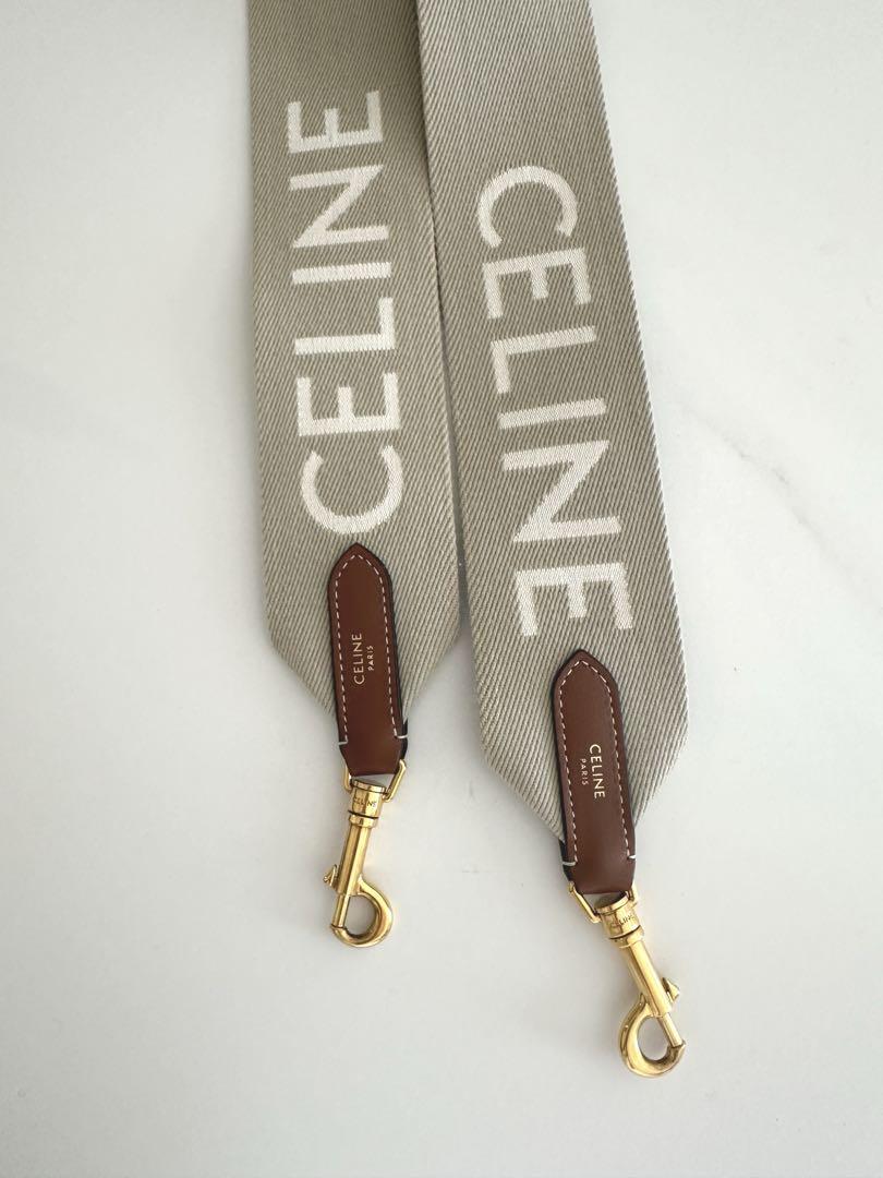 CELINE ジャガードロングストラップ