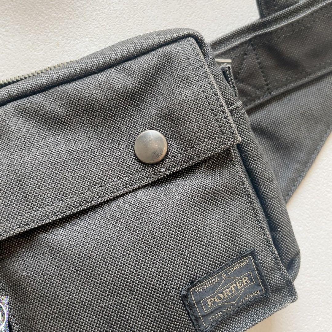良好　PORTER ポーター　スモーキー　ウエストバッグ　ブラック　ボディバッグ
