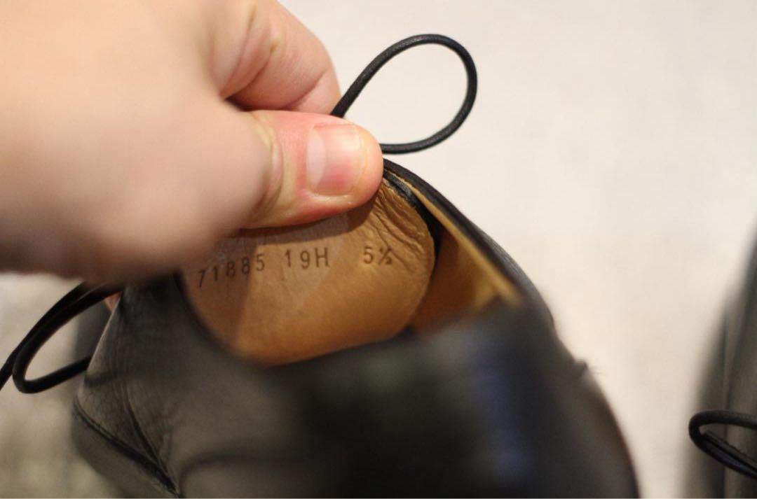 【美品】PARABOOT CHAMBORD PBGG グレインレザー 5.5
