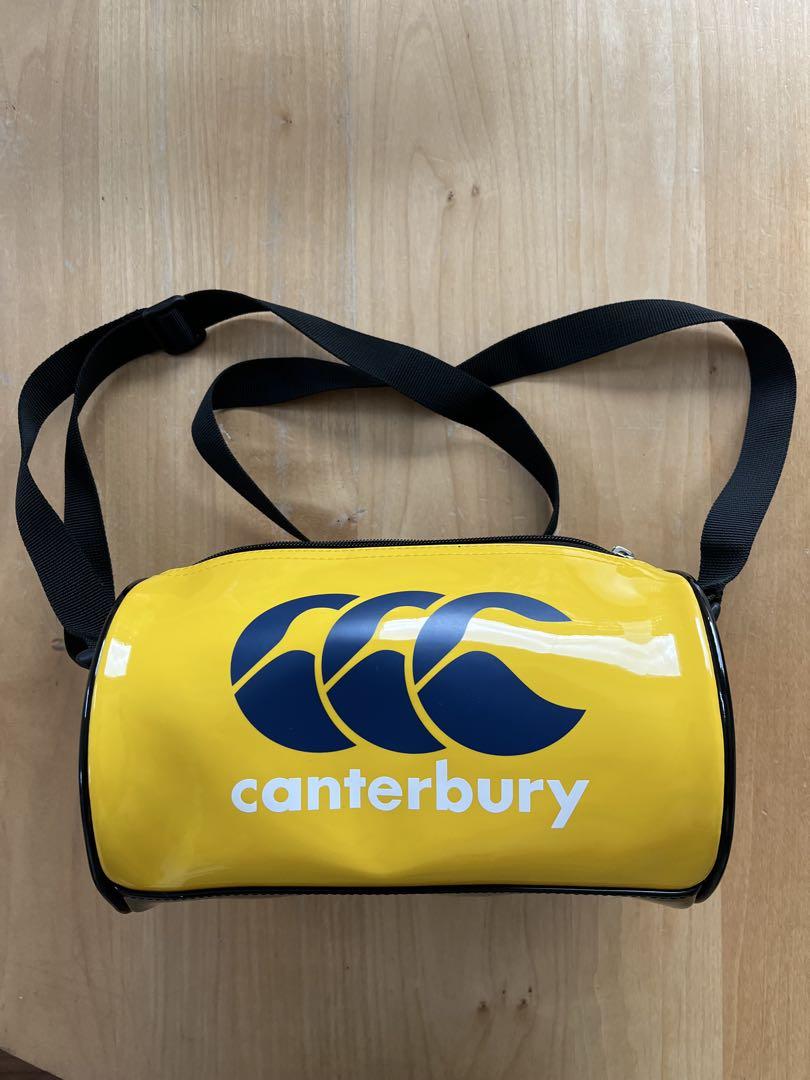 CANTERBURY カンタベリー エナメル ショルダーバッグ 日本製 canterbury カンタベリー エナメル ドラム ショルダーバッグ