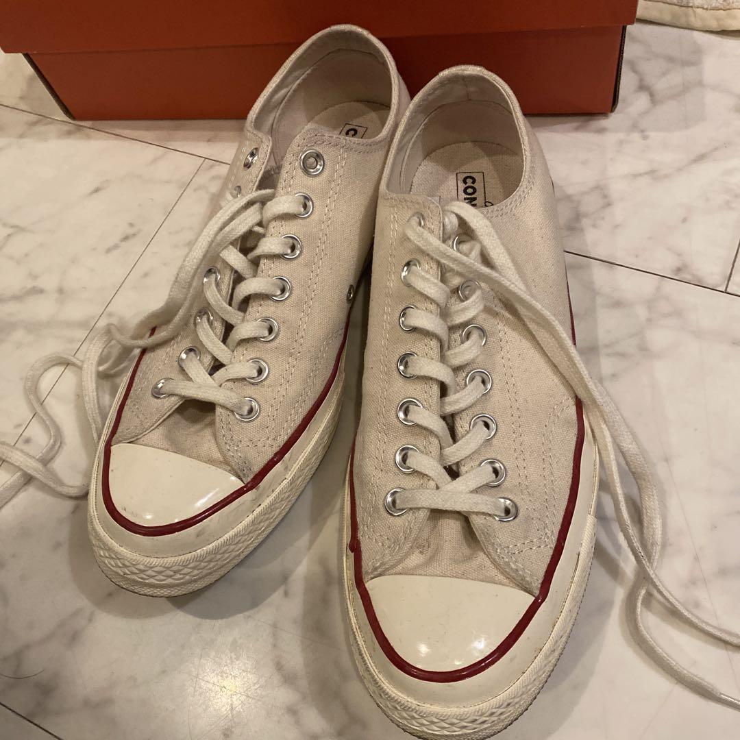 CONVERSE チャックテイラー CT70 ローカット 生成り　27センチ