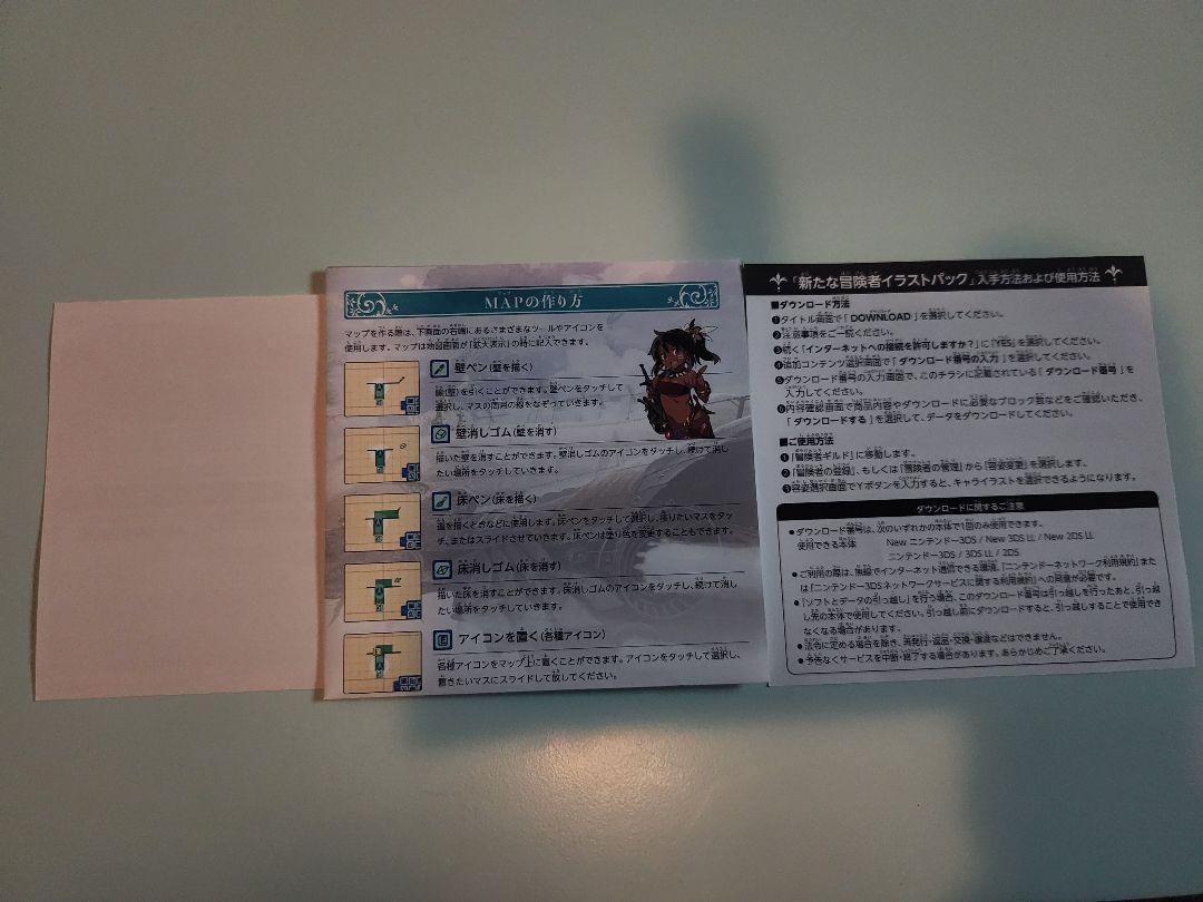 3DS　世界樹の迷宮X　箱説明書付き