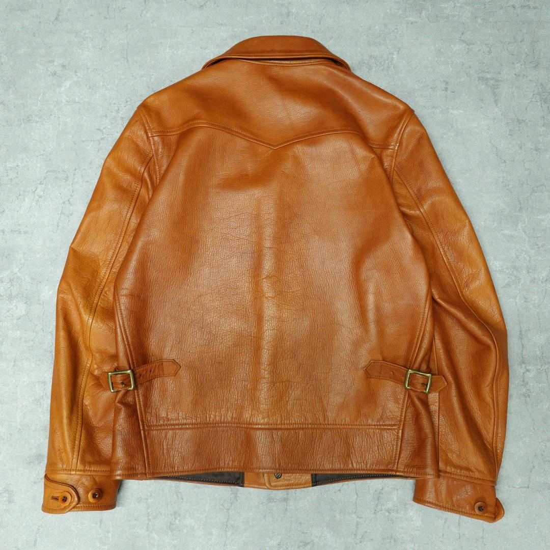 ORGUEIL コサックジャケット レザー 36 OR-4002B 短丈
