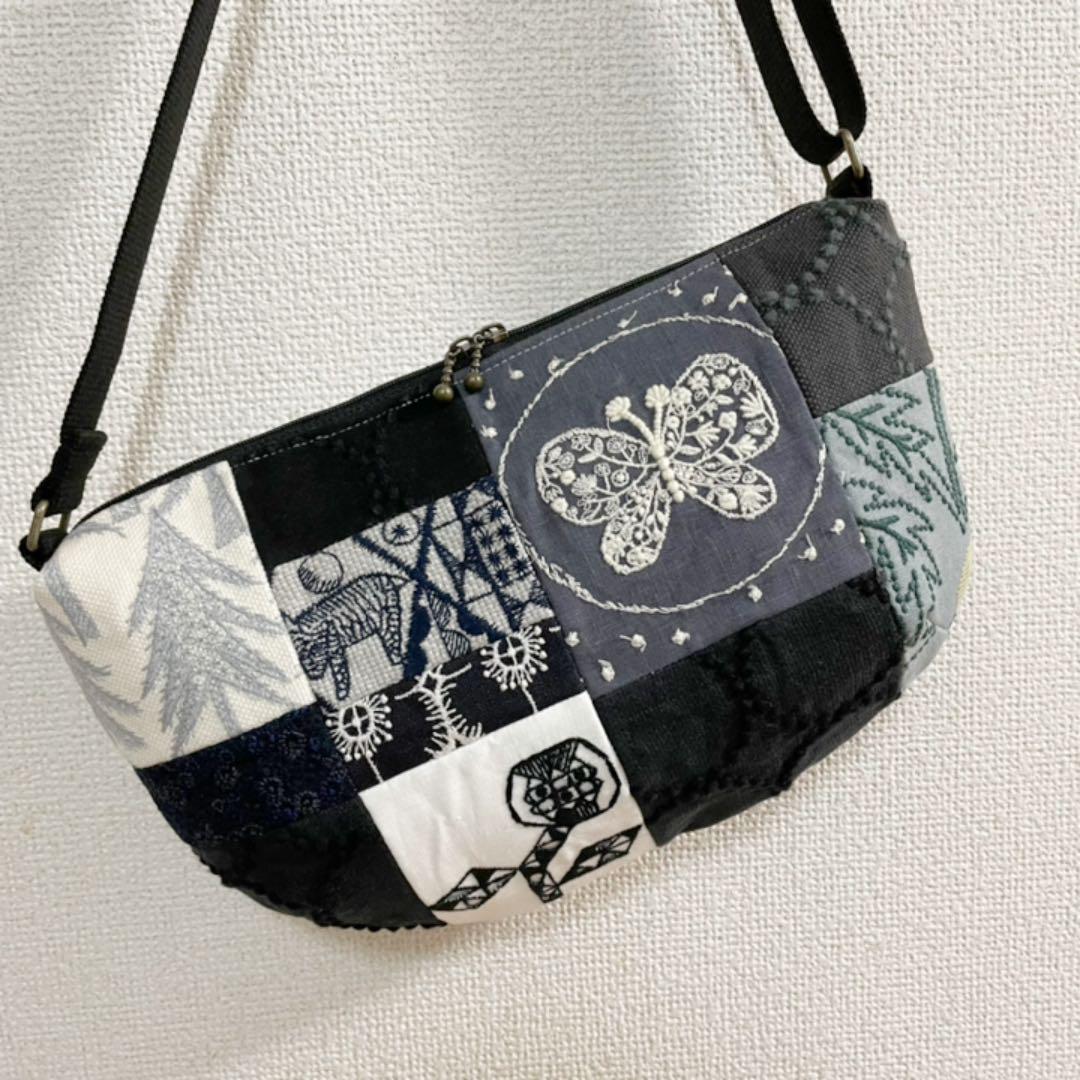 42%割引【後払い手数料無料】 ハンドメイドミナペルホネン バッグクロワッサンショルダーパッチワーク黒白mix バッグ(女性用) ファッション/小物-BRISOL.PE 42%割引【後払い手数料無料】 ハンドメイドミナペルホネン バッグクロワッサンショルダーパッチワーク黒白mix バッグ(女性用) ファッション/小物-BRISOL.PE