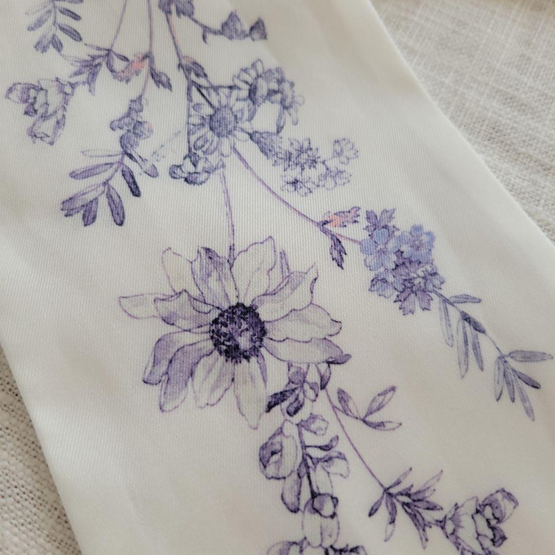 SNIDEL スナイデル　FLOWER 新品　未使用　タグ付 SNIDEL スナイデル パターンヘアゴム タグ付き フラワー柄 花柄