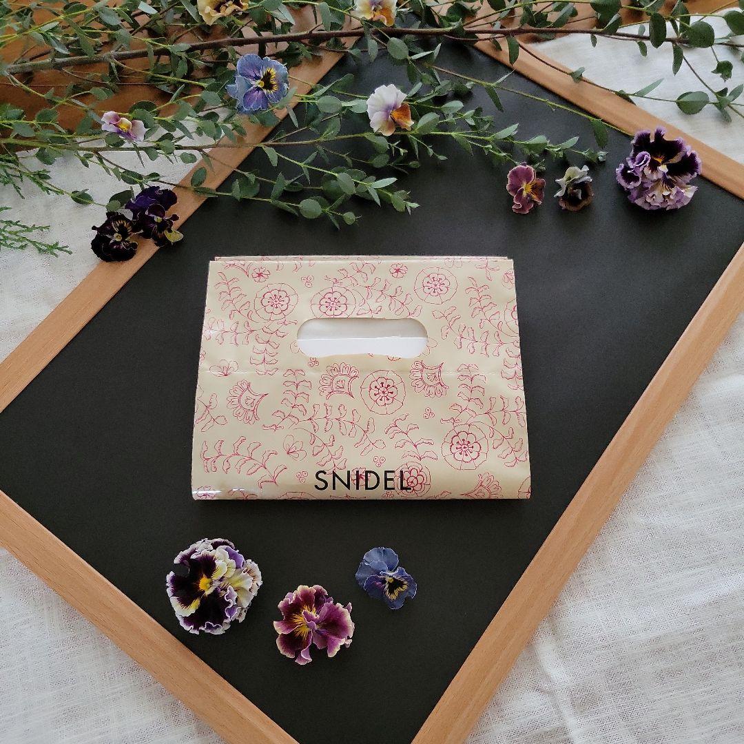 SNIDEL スナイデル パターンヘアゴム タグ付き フラワー柄 花柄