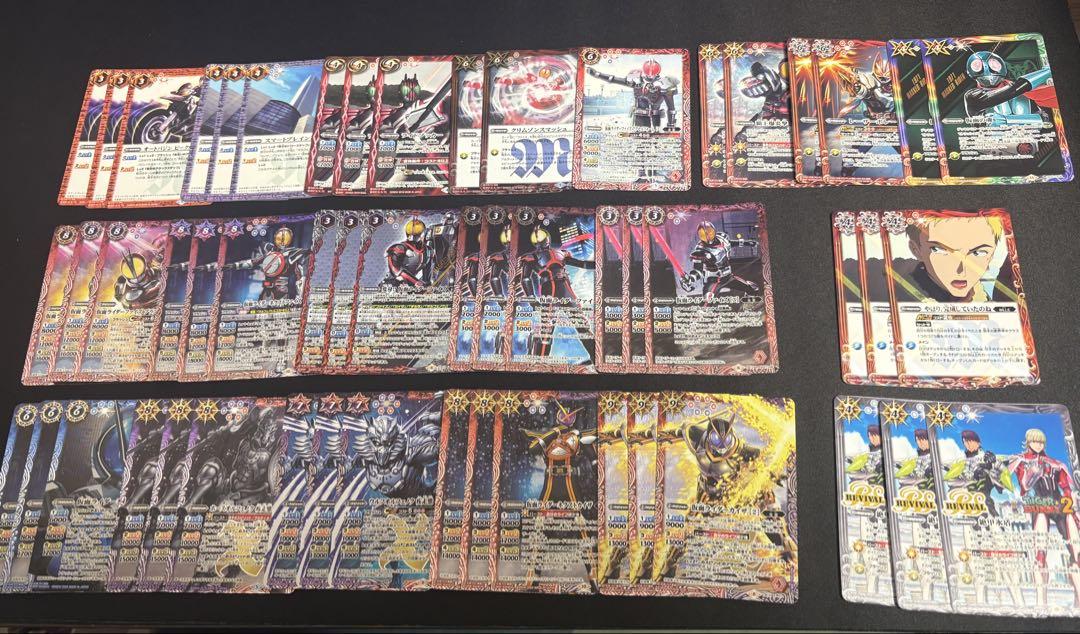 バトスピ　旧ファイズ　デッキパーツ　コラボ汎用付き
