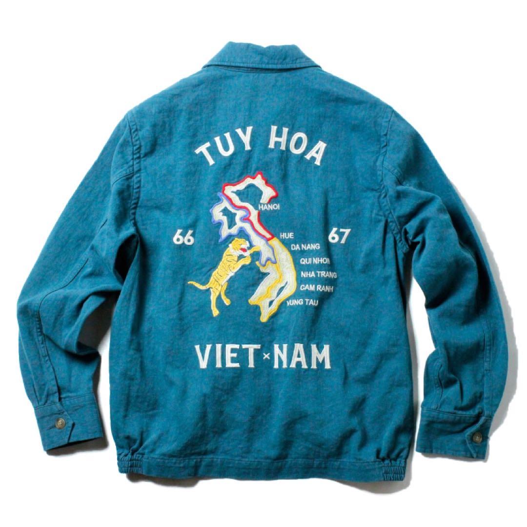 HOUSTON ヒューストン ベトジャン スカジャン 虎 トラ 刺繍 XXL 8,624円