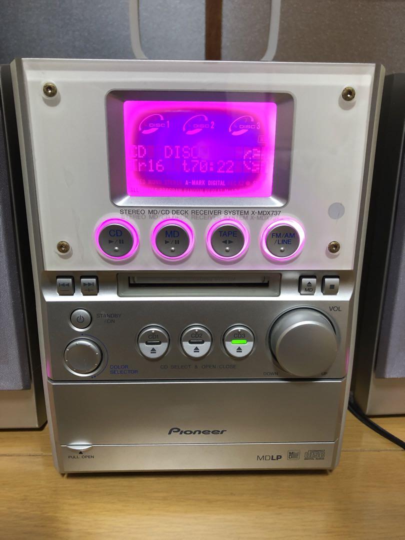 Pioneer パイオニア　ミニコンポ　（難あり）