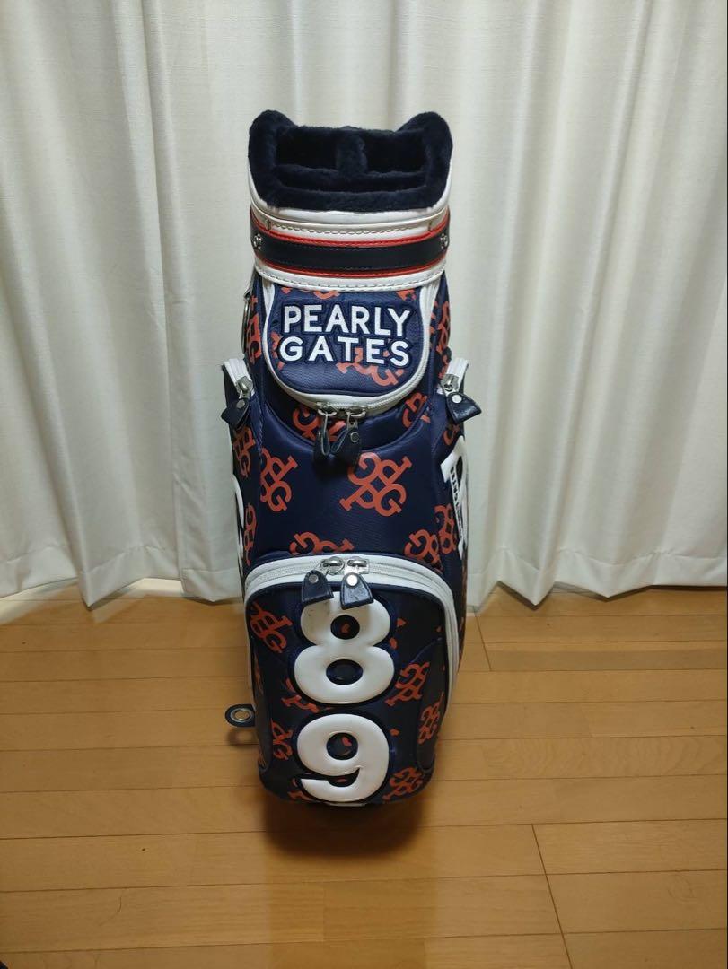 限定★パーリーゲイツ モノグラム GOLF キャディバッグ
