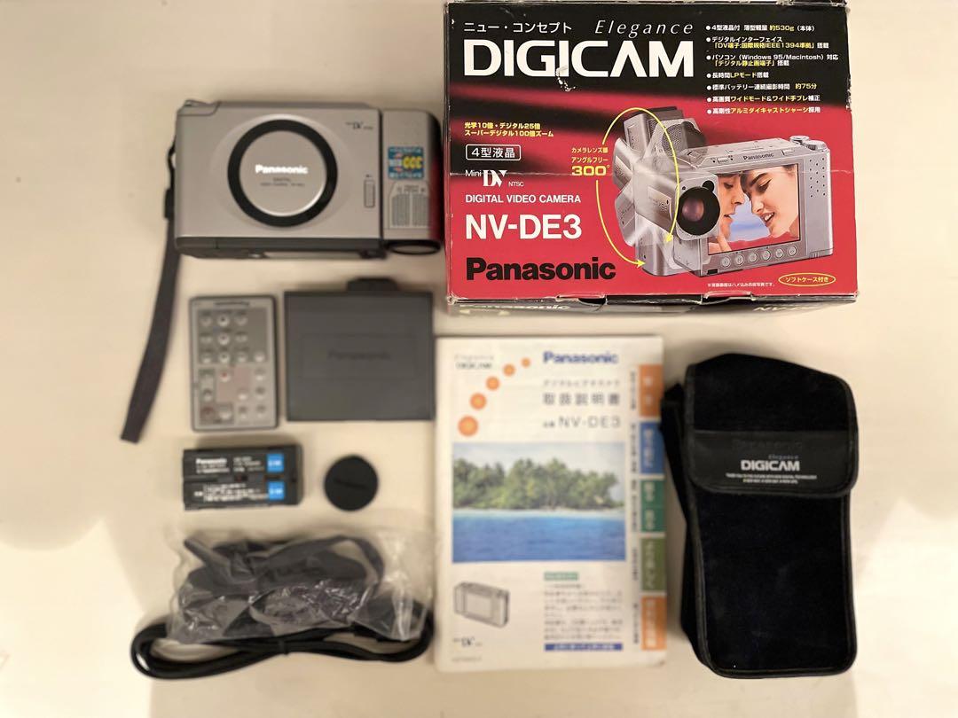 動作確認OK　Panasonic　NV- DE3　付属品あり　液晶大画面