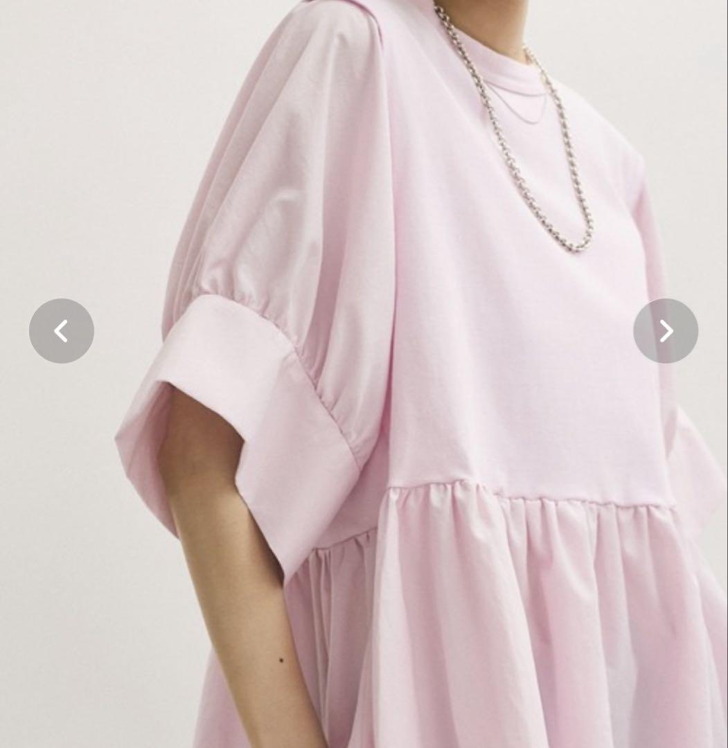 【新品未使用品】【接触冷感】・【UVカット】バウンスカフスプルオーバー