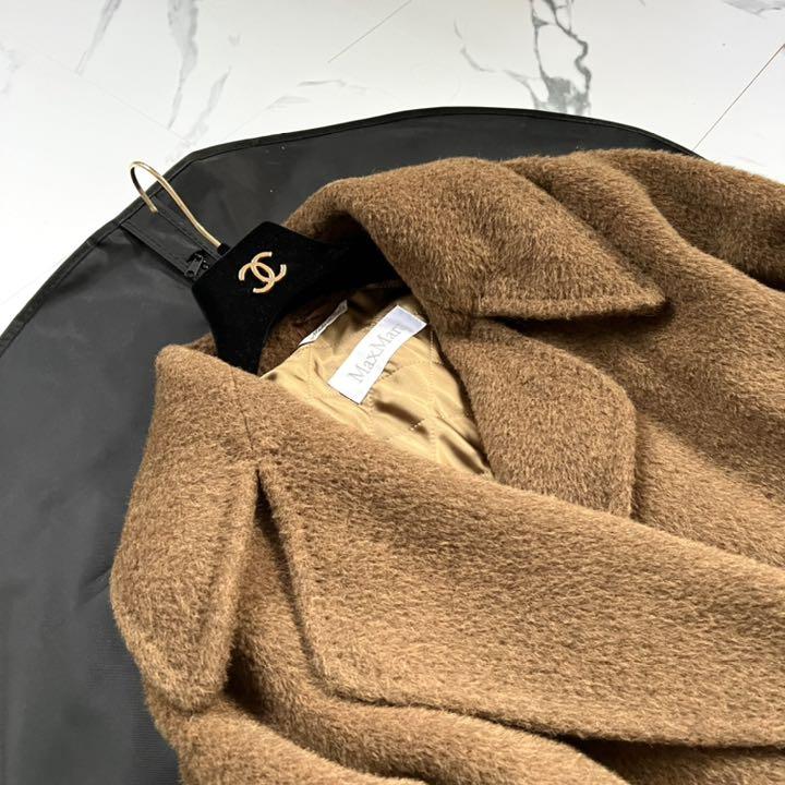 美品】Max Mara ロングコート 白タグ アルパカ100% サイズL - メルカリ
