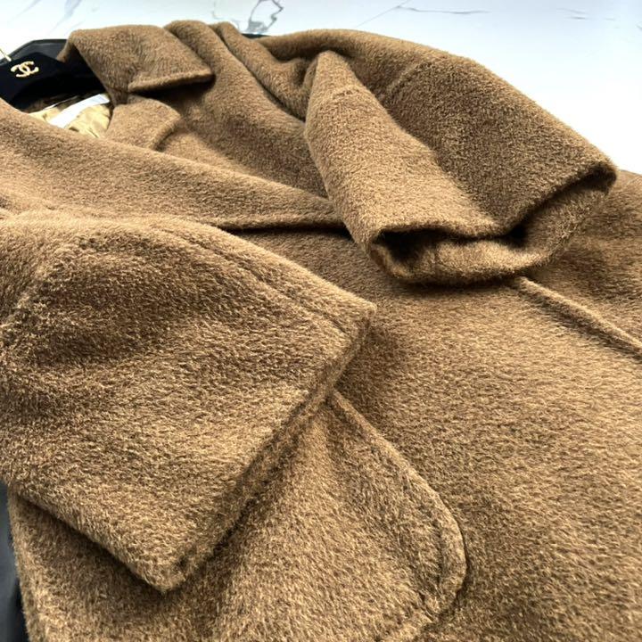 美品】Max Mara ロングコート 白タグ アルパカ100% サイズL - メルカリ