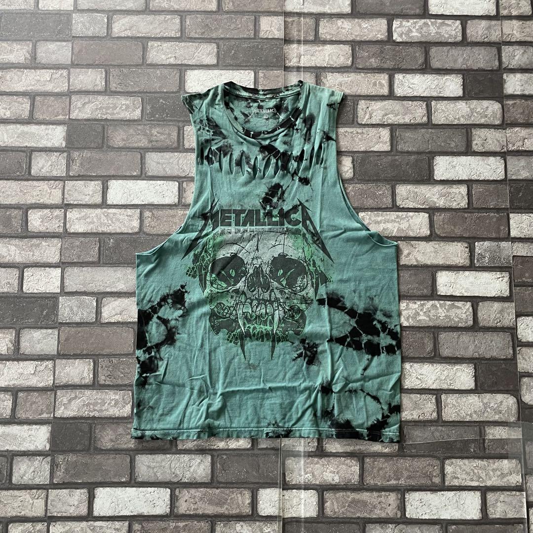 Metallica clash damage tank top l