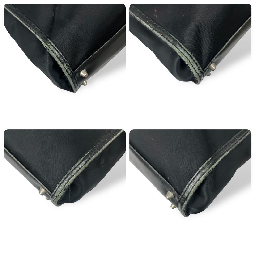 良品 4579 Burberry バーバリー ビジネスバッグ ナイロン ブラック