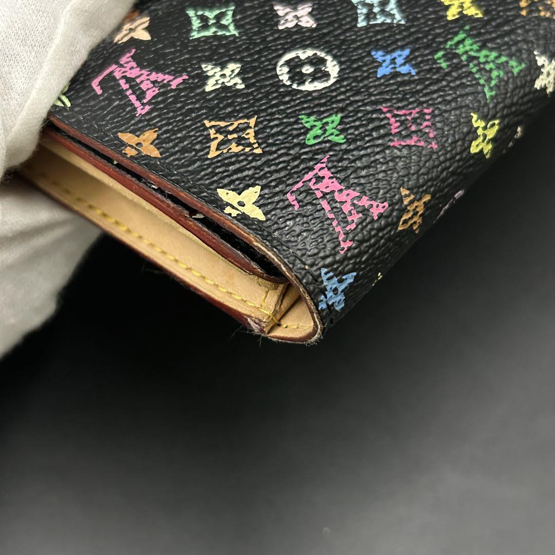『正規品』LOUIS VUITTON マルチカラー　ポルトフォイユ　サラ