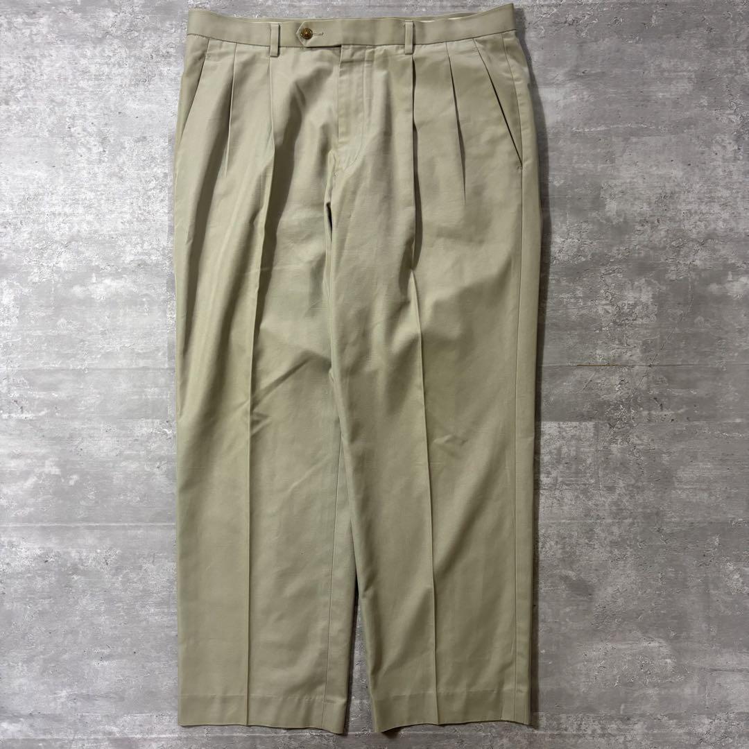 Vintage デザイン ワイドスラックス 古着