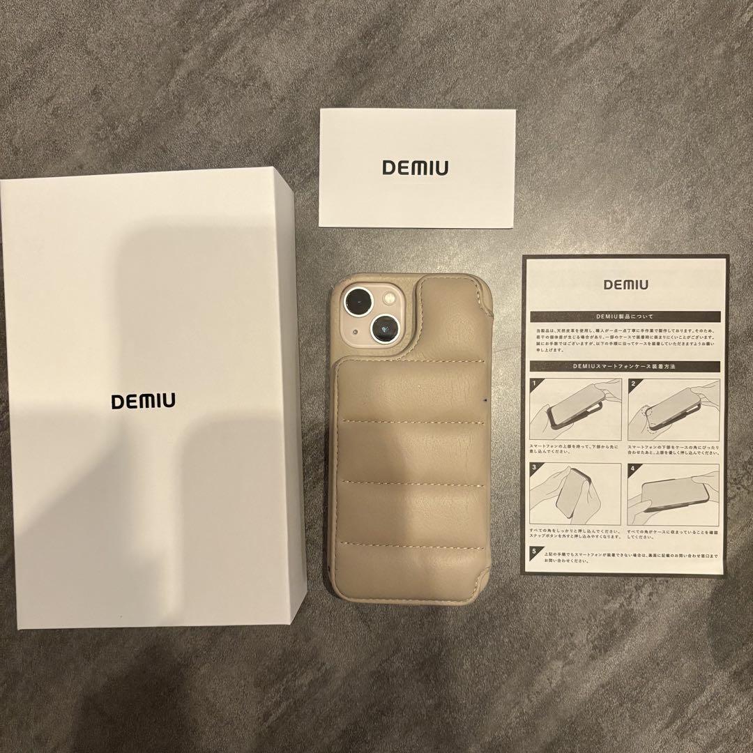 DEMIU iPhone13 ケース ベージュ BALLON バロン - メルカリ