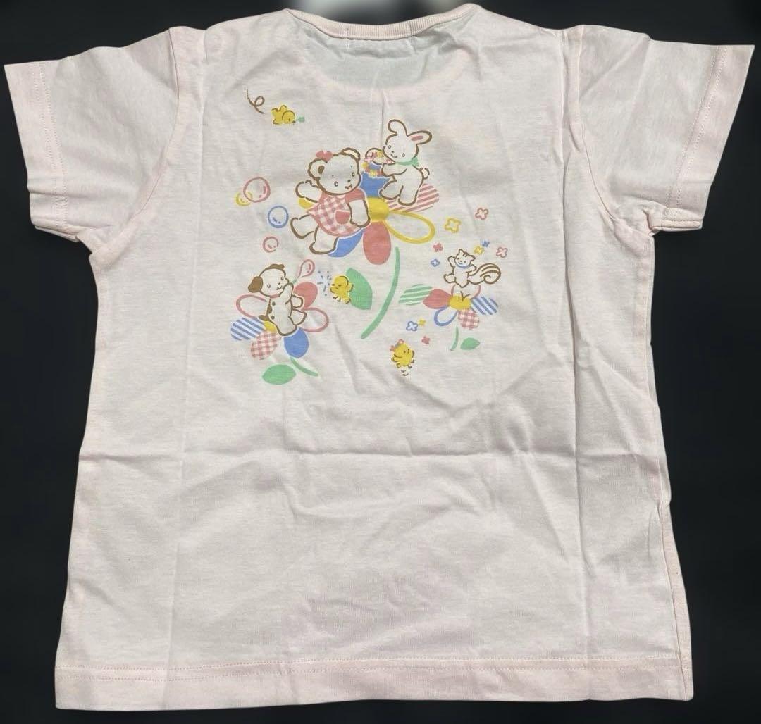希少 familiar おはなし Tシャツ 110 ピンク リアちゃん 新品