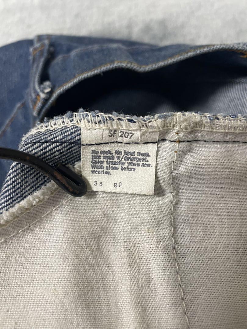 80s Levi’s 646 オレンジタブ 濃紺 ブーツカット フレアデニム