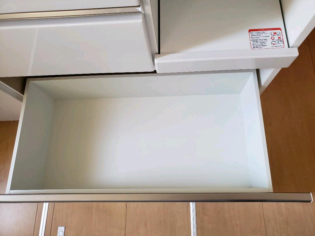 美品 キッチンカウンター(アルミナ2 120CT WH) ※送料込み - キッチン収納 美品 キッチンカウンター(アルミナ2 120CT WH) ※送料込み - キッチン収納