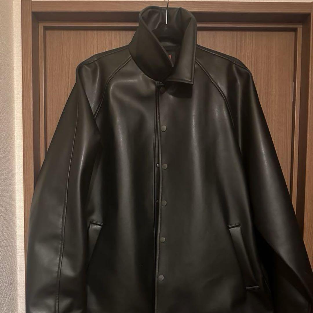 ジャケット・アウター CVTVLIST LEATHER COACH JACKET OSK