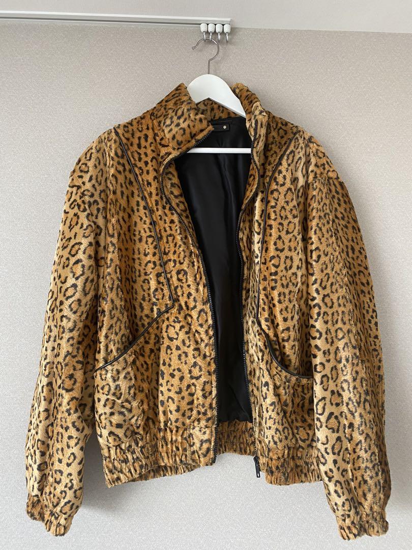 MINEDENIM Leopard Faux Fur Jacket 6,020円