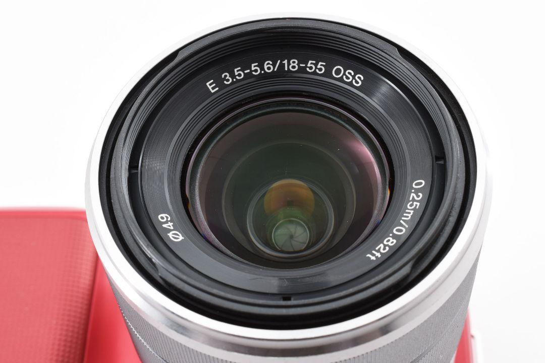 美品】SONY α NEX-3 18-55mm 標準レンズ付 ミラーレス一眼