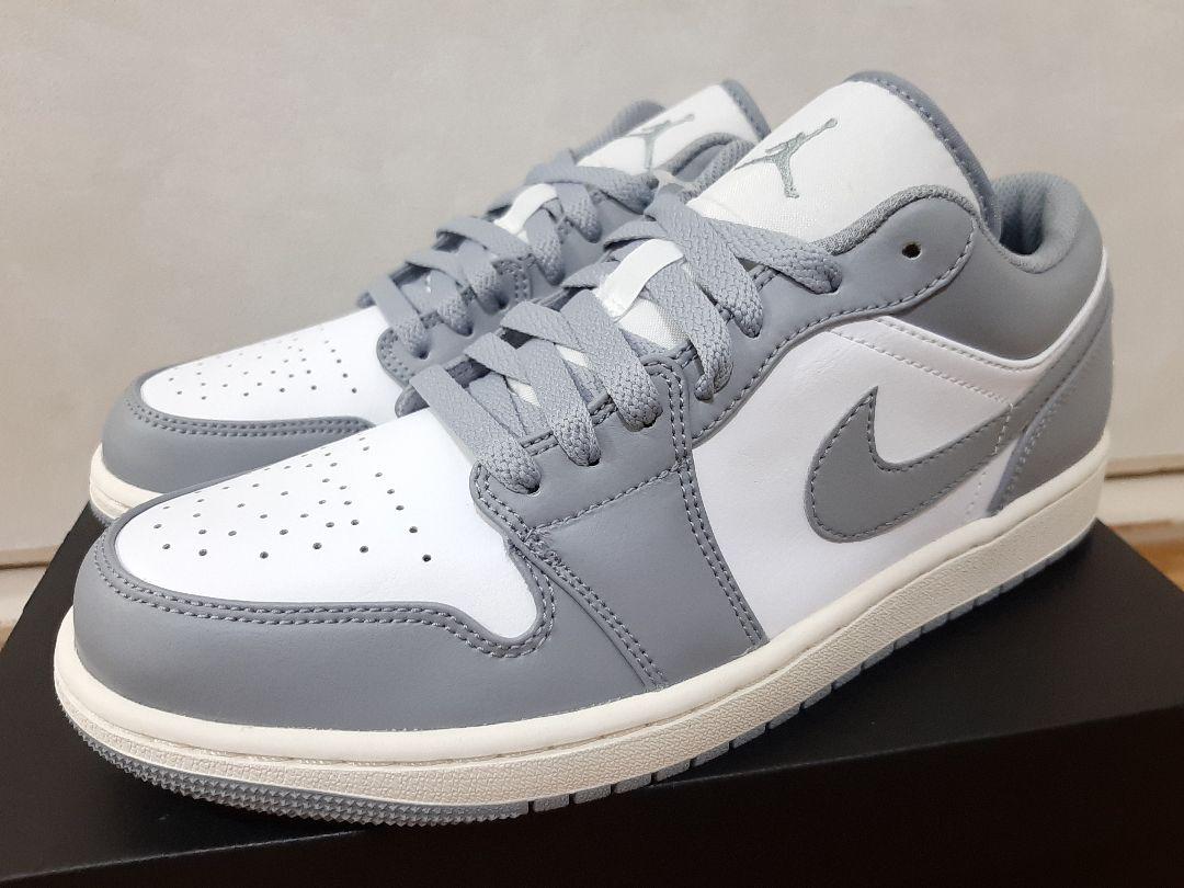 27.5cm Nike Air Jordan 1 Low Grey 27.5cm Nike Air Jordan 1 Low Grey
