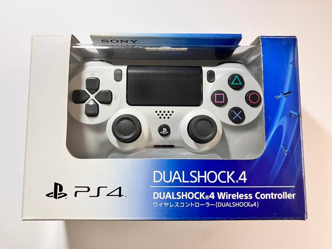 新品 PS4 コントローラー 純正 DUALSHOCK4 グレイシャー・ホワイト