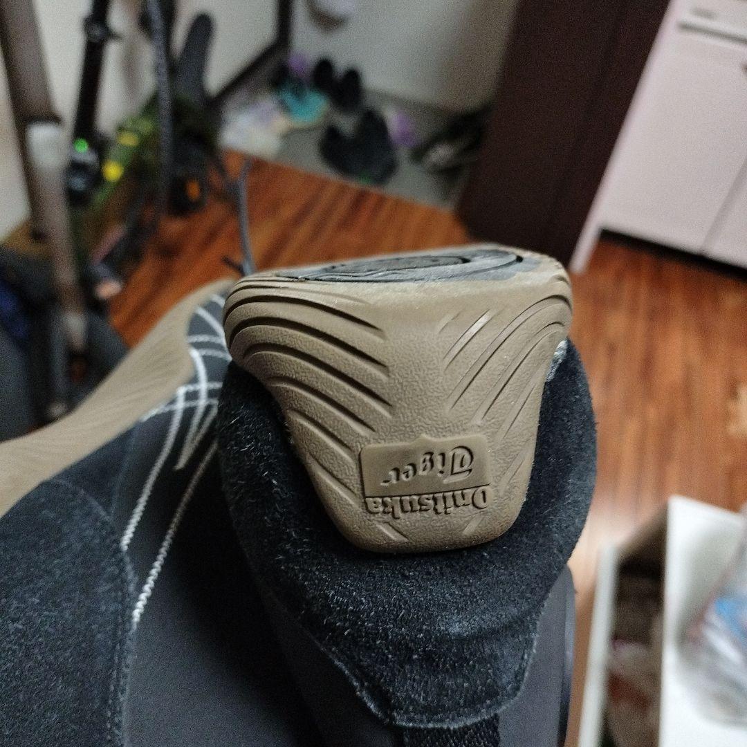 Onitsuka Tiger ブラック ハイカット スニーカー