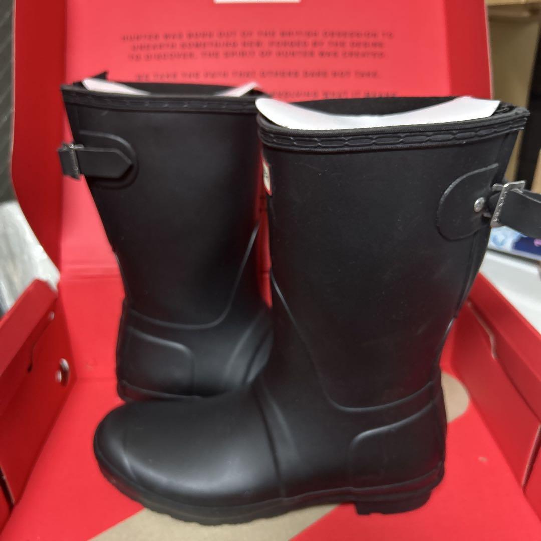 新品　HUNTERハンター レインブーツ　長靴　24.5-25センチ　39