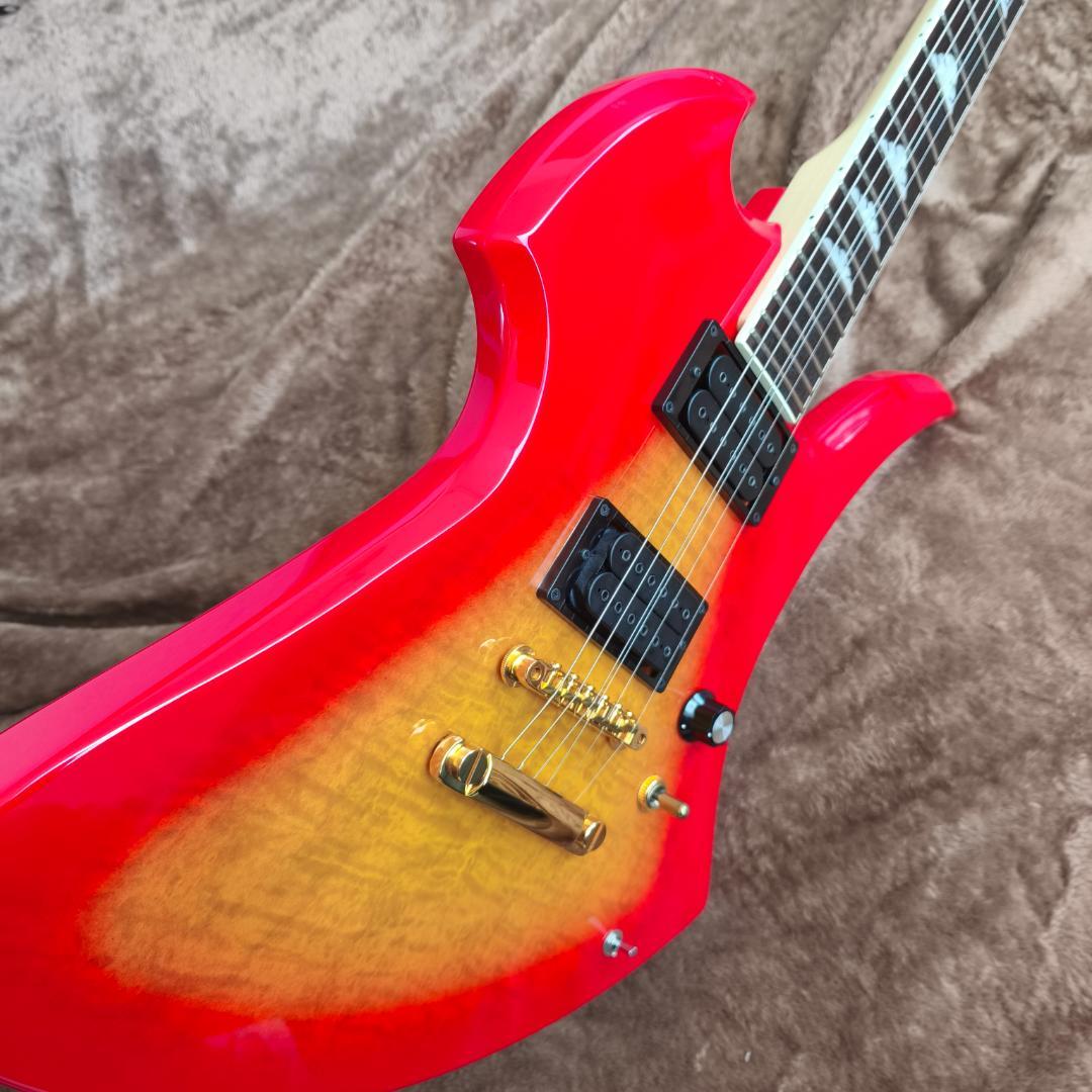 【hide】BURNY Burny ギター MG-85X MG-105X Burny MG-85X # Cherry Sunburst 1990年代製【hide Signature