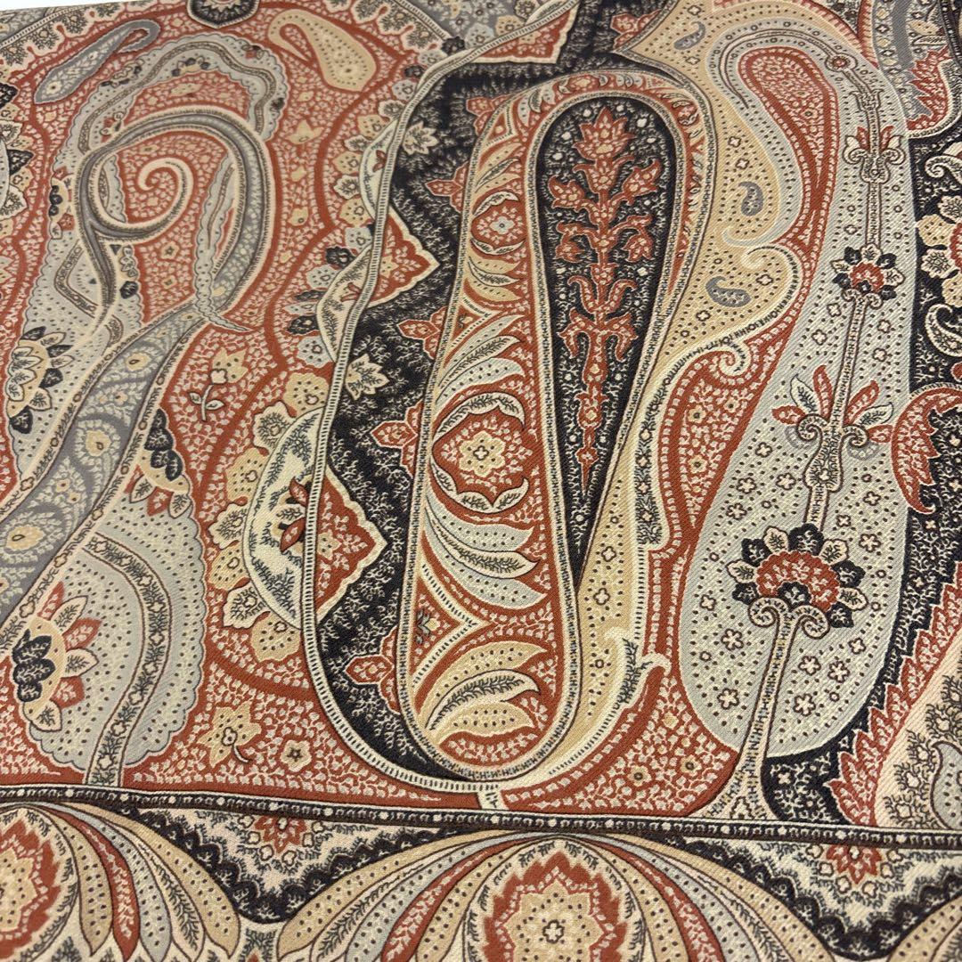 8 ETRO ペイズリー柄スカーフ