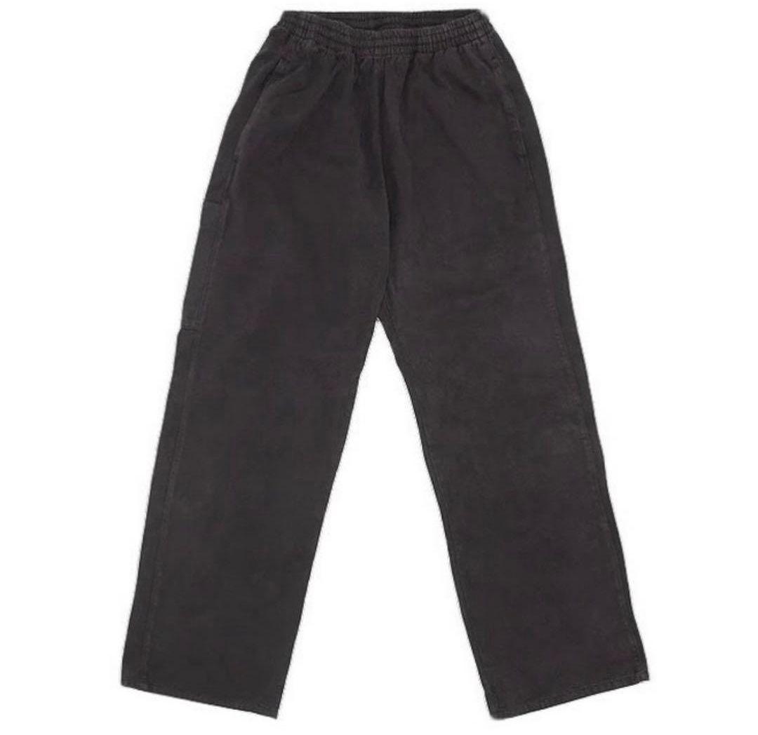 Yeezy Gap Sateen Cargo Pants M Black